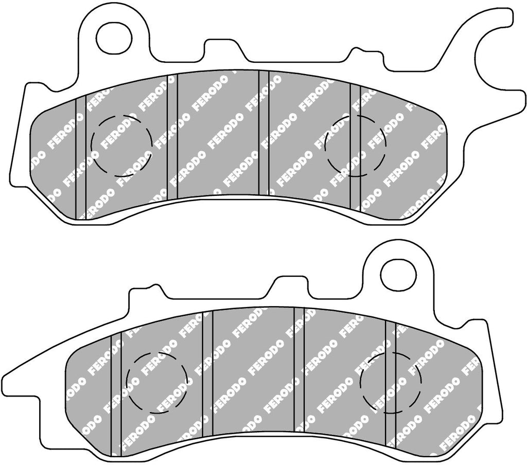 FDB2313EF PASTILHAS TRAVAO FERODO CB125F 17+