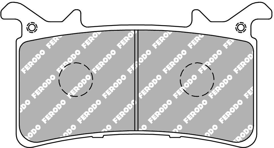 FDB2324ST PASTILHAS TRAVAO FERODO CBR1000RR 20+