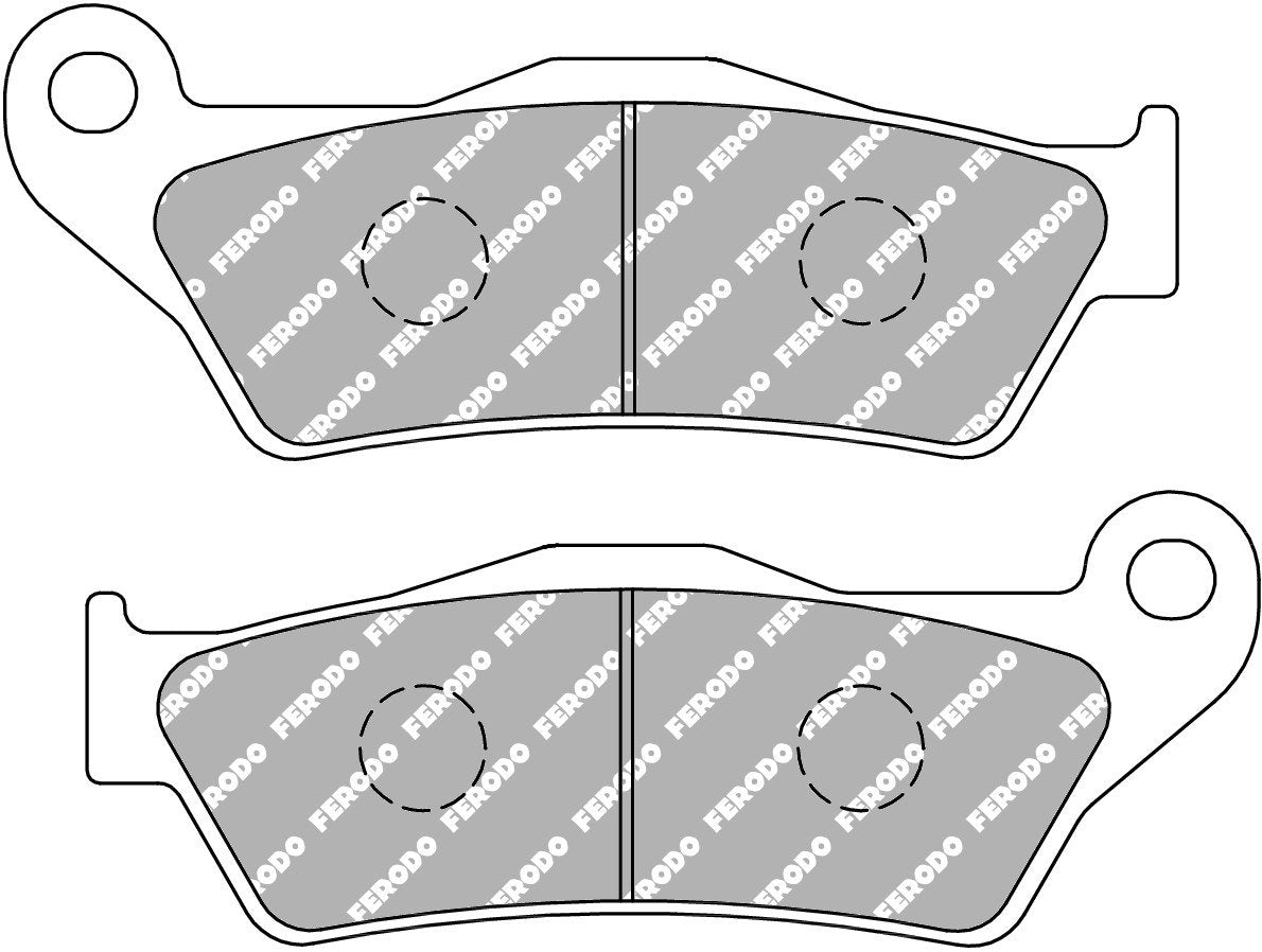 FDB2039P PASTILHAS TRAVAO FERODO BMW S1000XR/R1200R/R1200GS