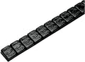 WEIGHT WH STL BK 1/8 18OZ