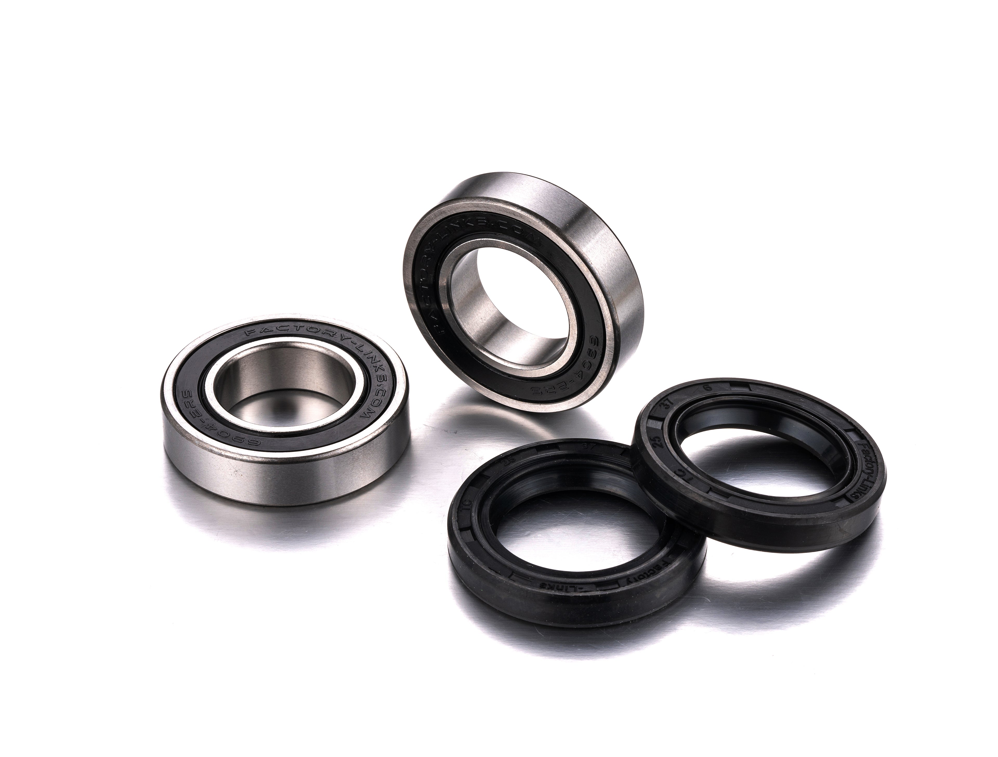 KIT ROLAMENTOS RODA FRENTE FACTORY LINKS FWK-S-055 DRZ400/S/SM, KLX400