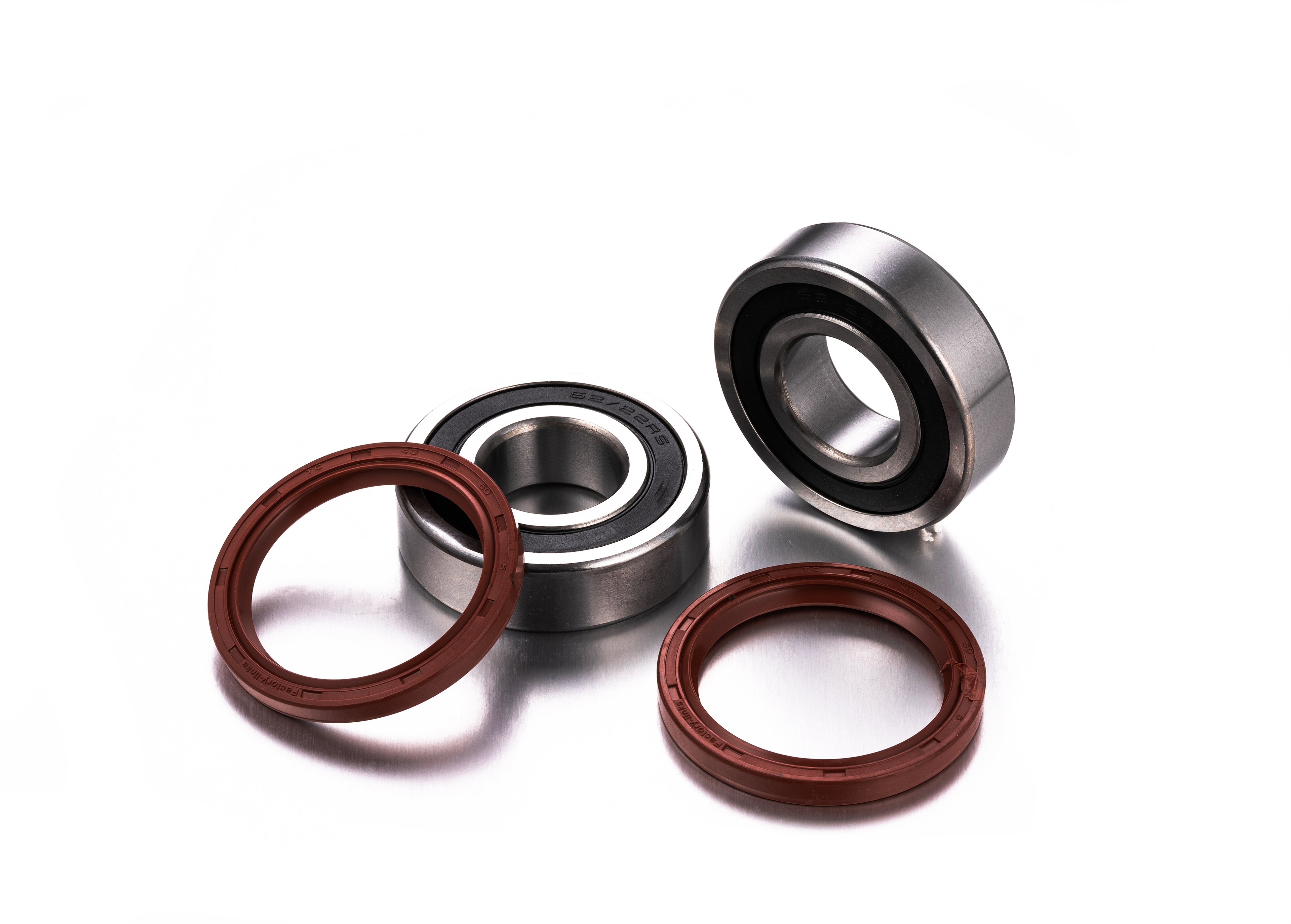 KIT ROLAMENTOS EIXO TRAS FACTORY LINKS RWK-M-001 TM EN125/144
