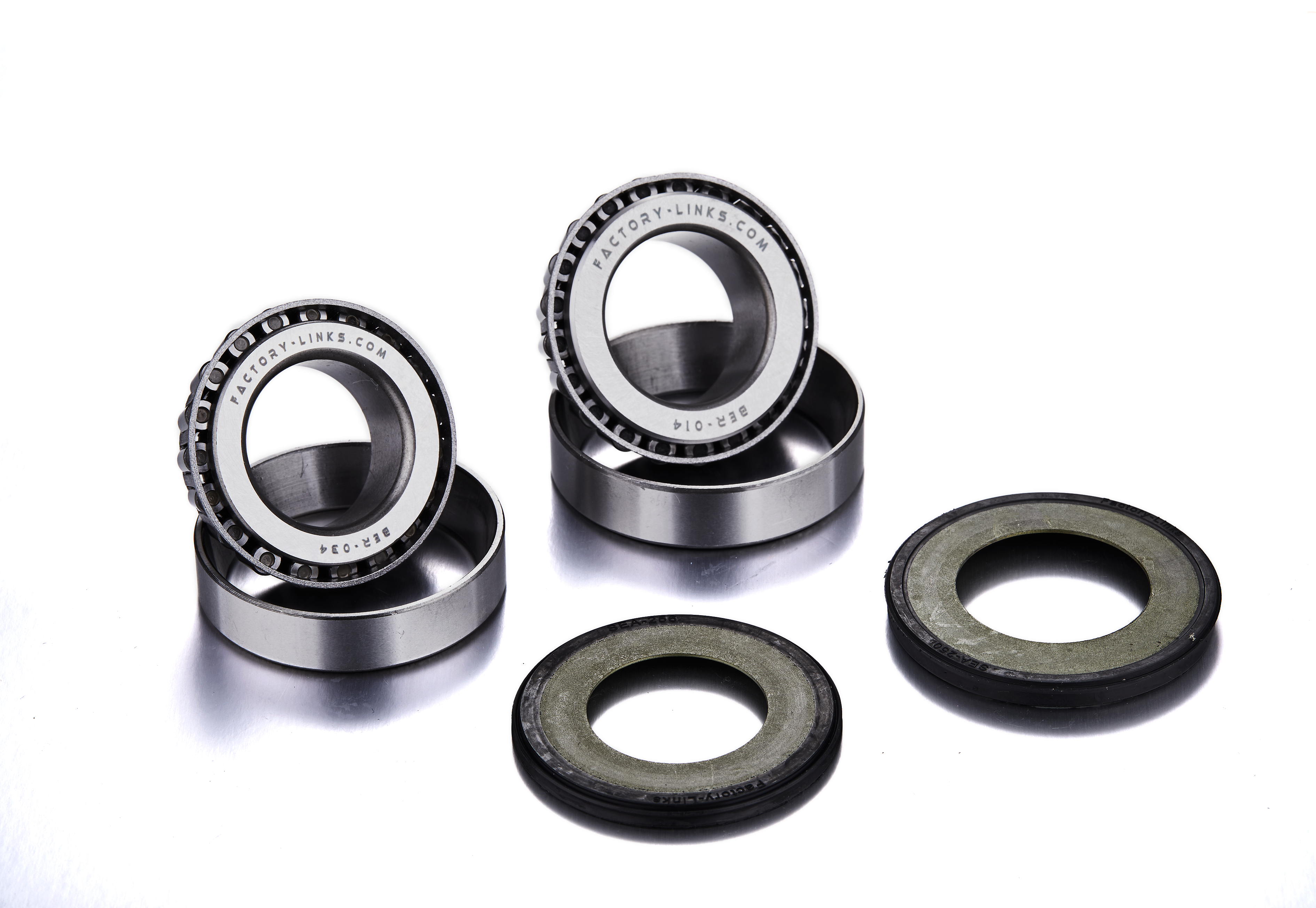 KIT ROLAMENTOS DIRECAO FACTORY LINKS SSK-K-210 KX125/250/450 KX250/450F KLX450R RMZ250