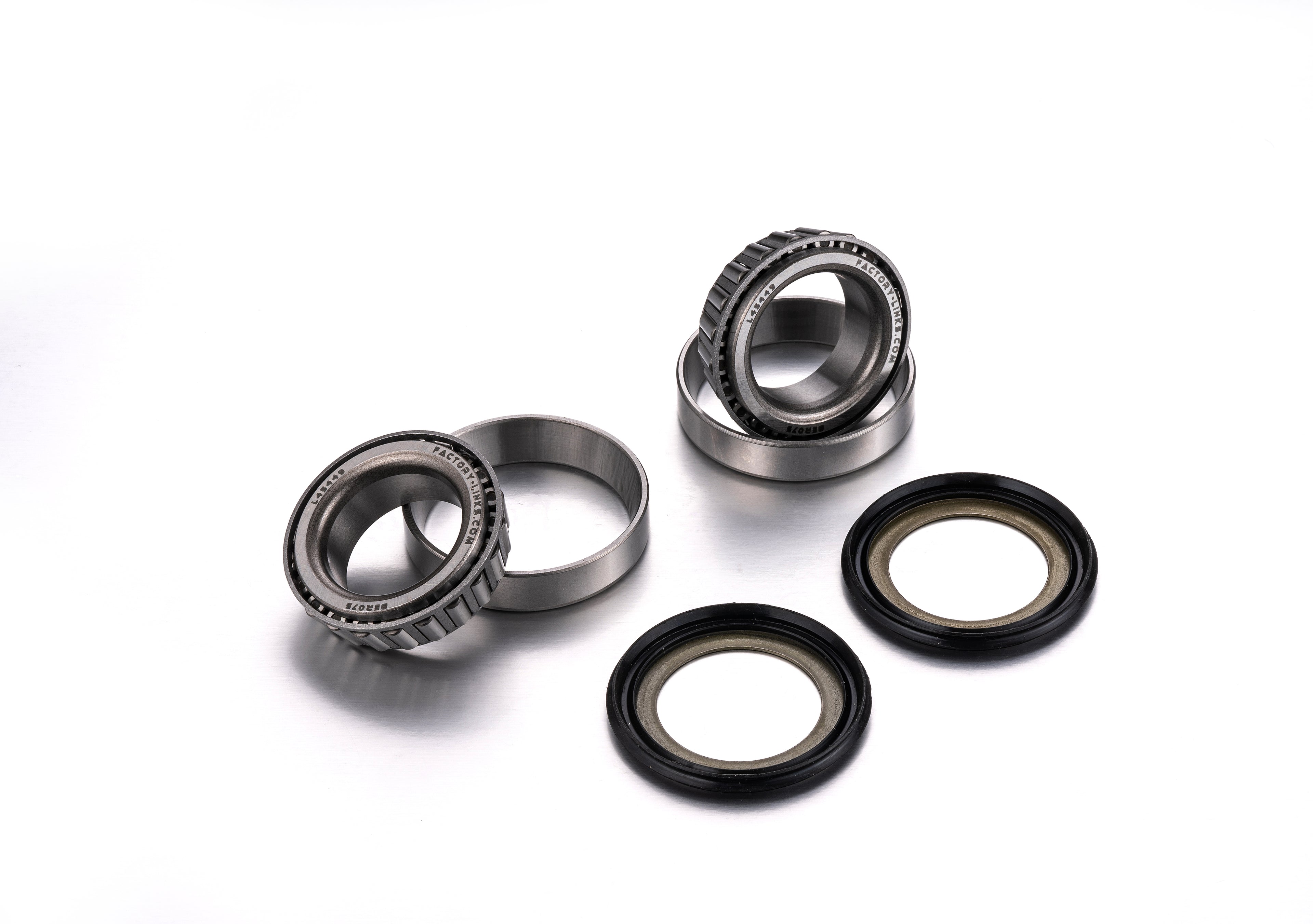KIT ROLAMENTOS DIRECAO FACTORY LINKS SSK-Q-018 HUSQVARNA WR125/250 TC250/450/510 SWM RS300/500