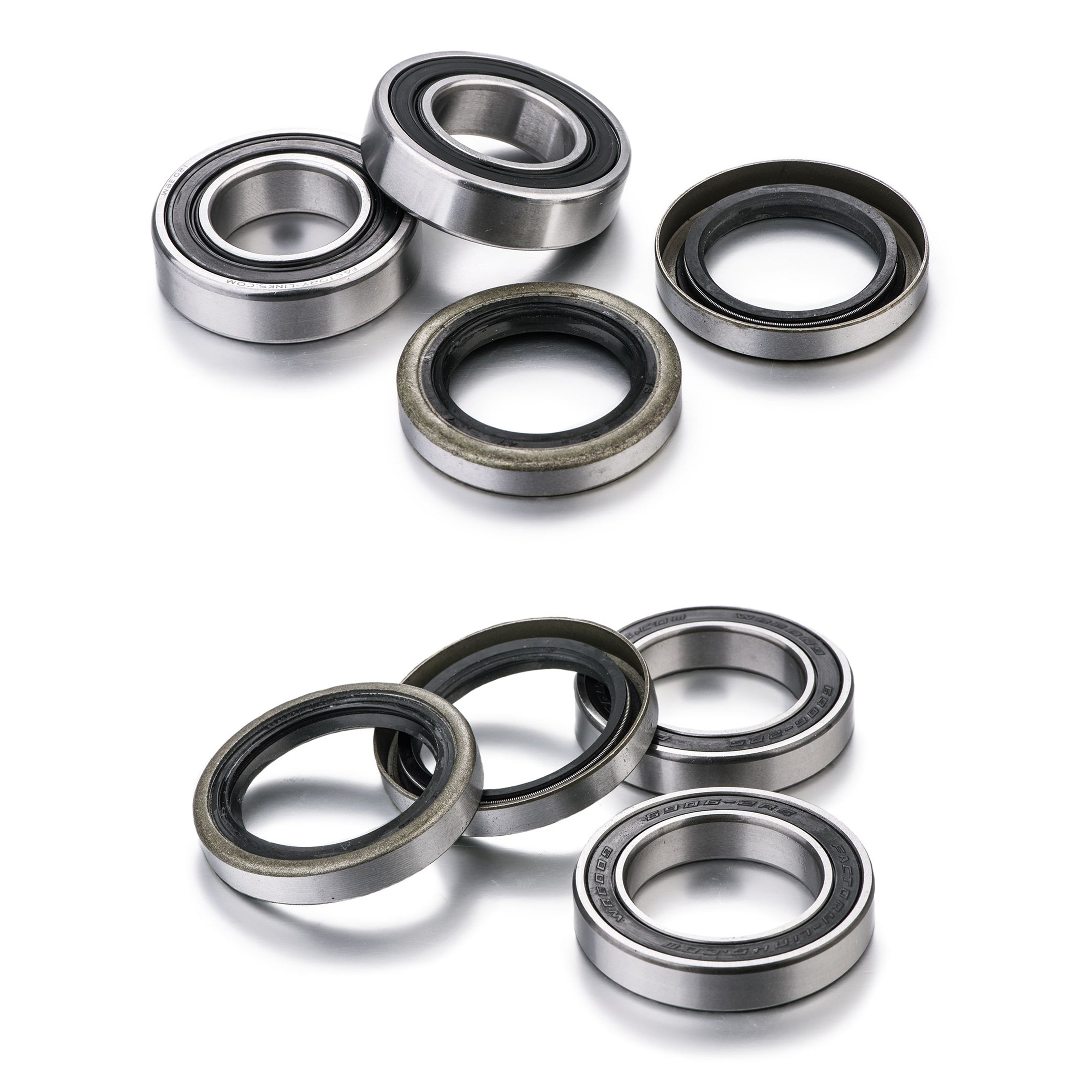 KIT ROLAMENTOS RODAS FRENTE+TRAS FACTORY LINKS KWK-T-002 KTM/HUSQ 23/25