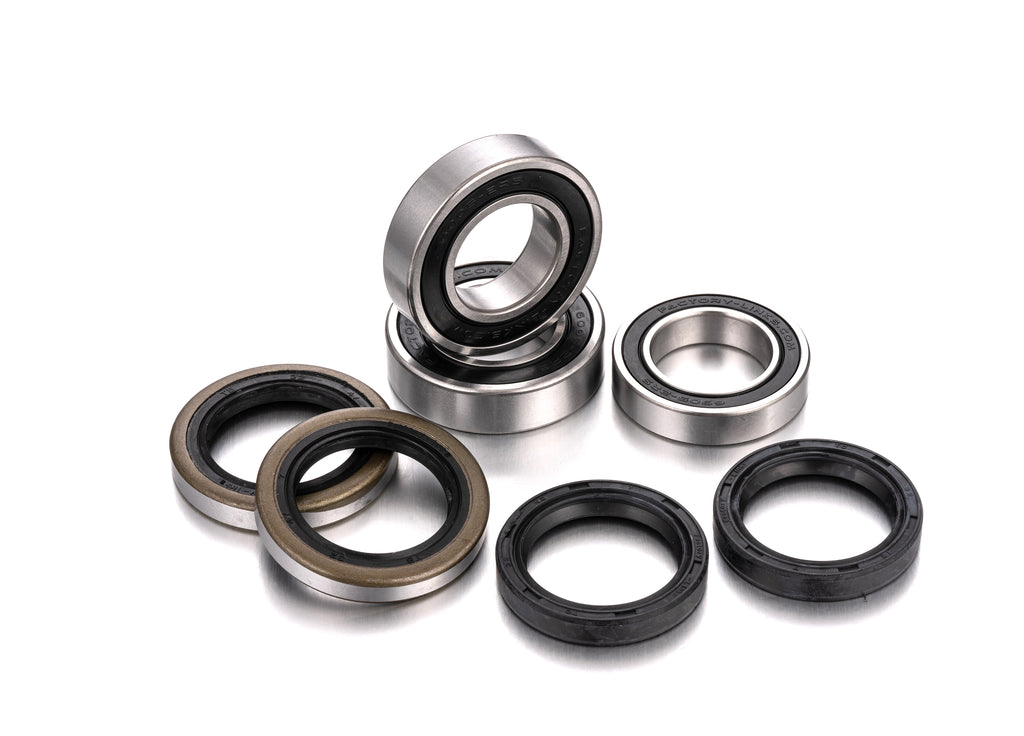 KIT ROLAMENTOS RODAS FRENTE+TRAS FACTORY LINKS KWK-T-003 KTM/HUSQ 85 14/25