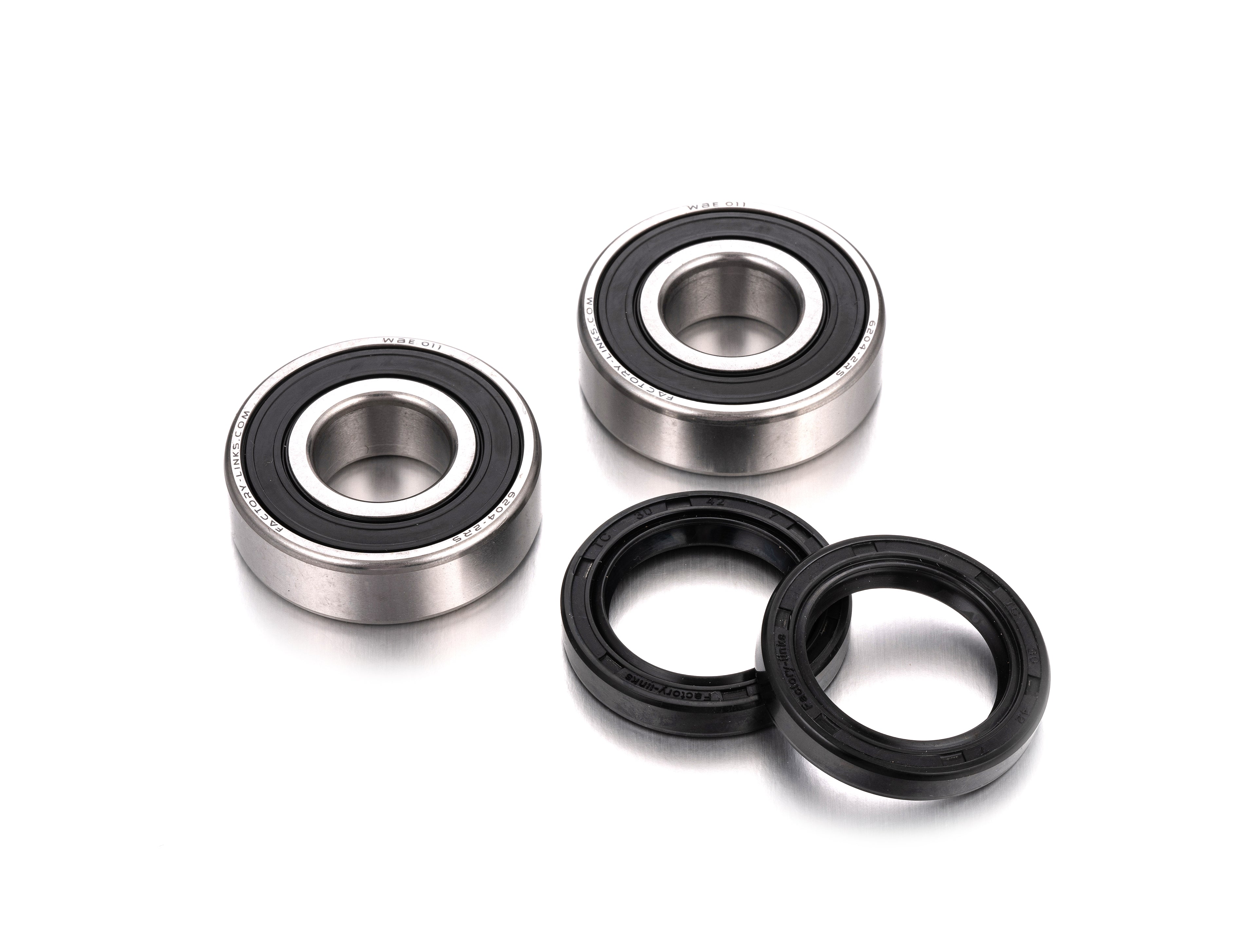 KIT ROLAMENTOS RODA FRENTE FACTORY LINKS FWK-F-002 CF MOTO 650MT 21/24 700MT 23/24
