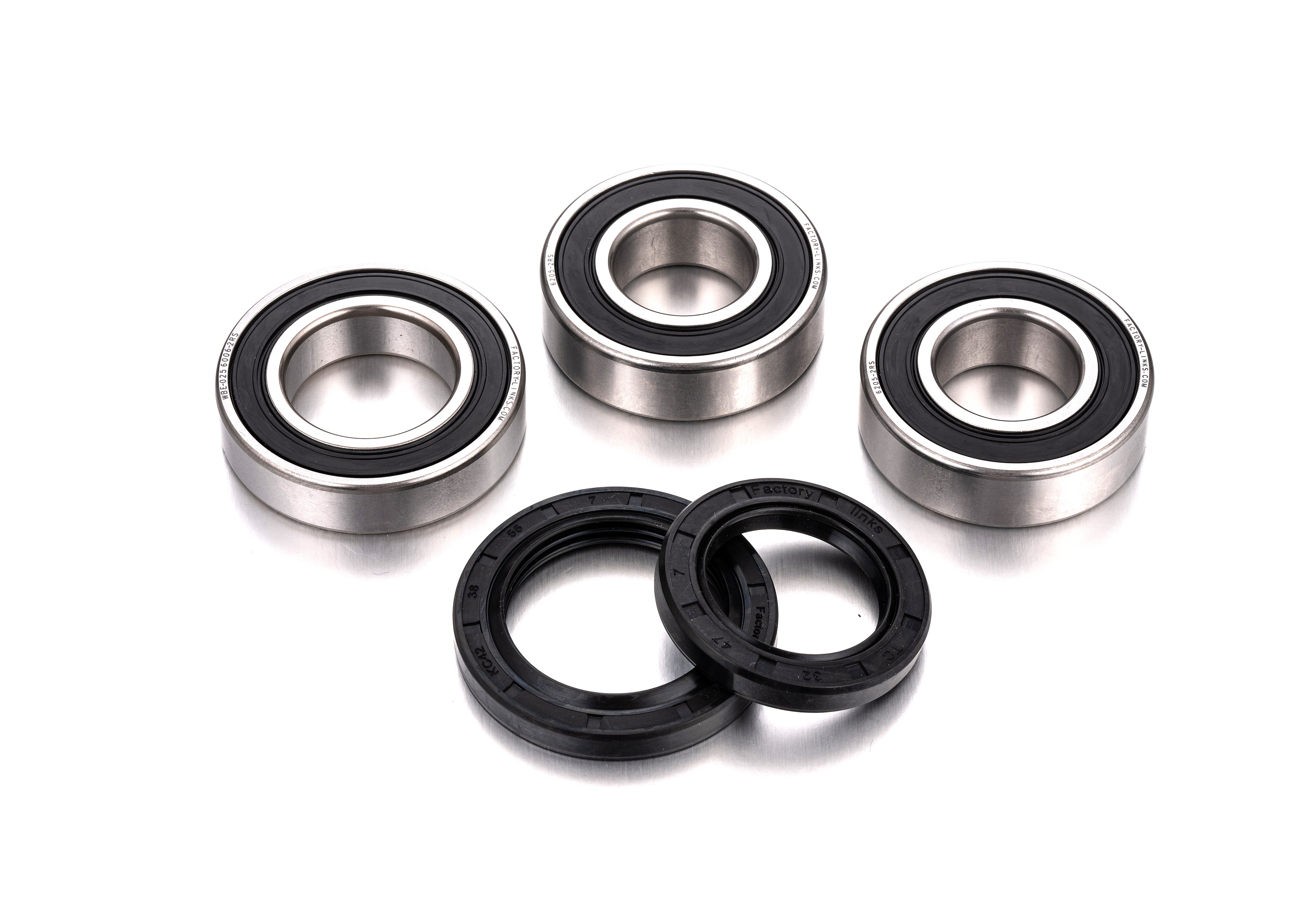 KIT ROLAMENTOS EIXO TRAS FACTORY LINKS RWK-M-004 SWM SD650 SUPER DUAL T/X 18/24