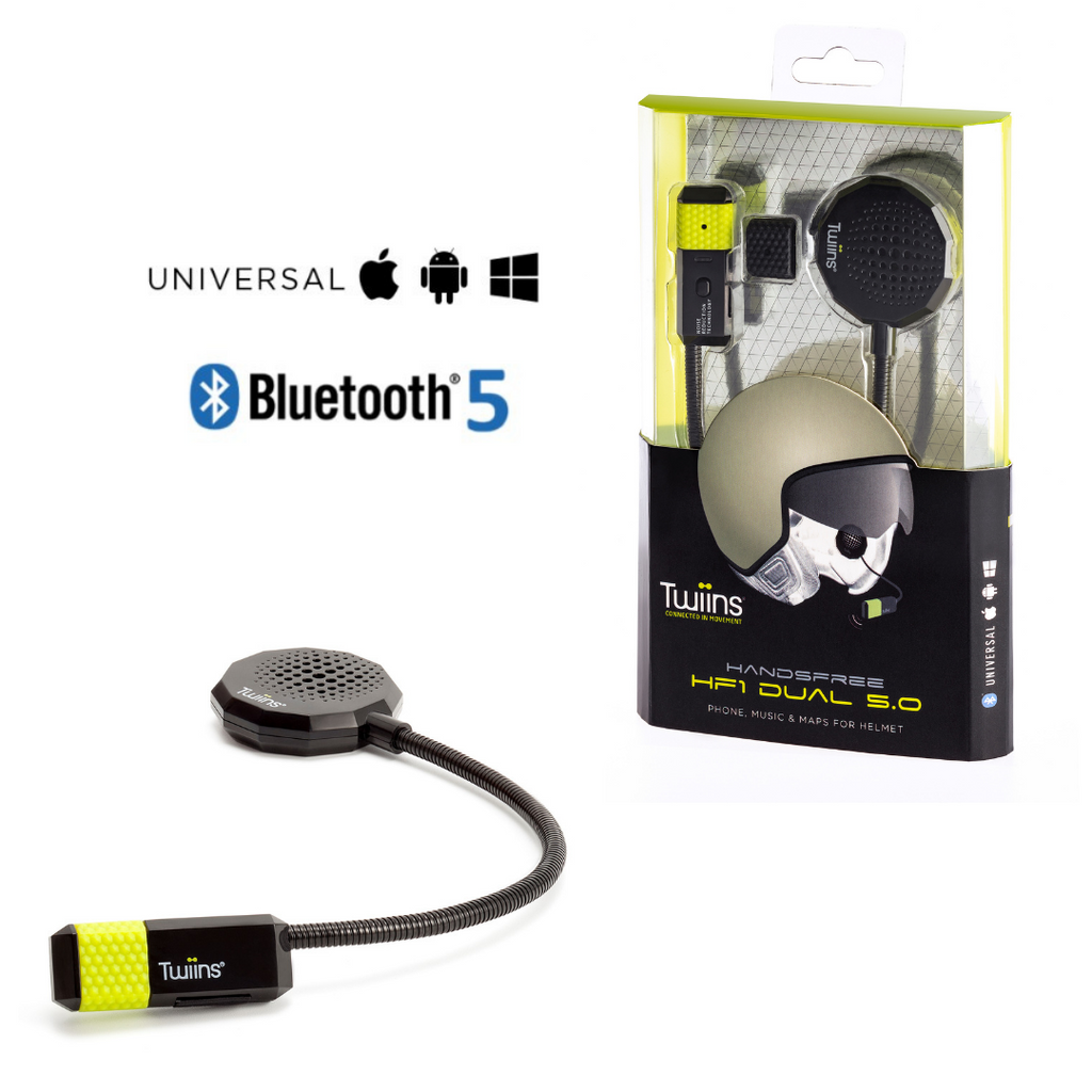 KIT MÃOS LIVRES TWIINS HF1 DUAL 5.0