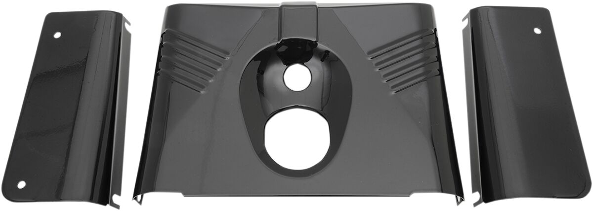 FORK TINS FLST RIB BLK 3PC