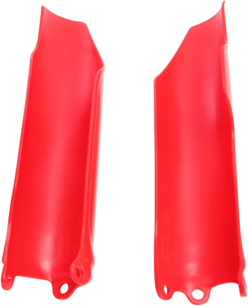 FORK COVERS CRF 09-18 RED