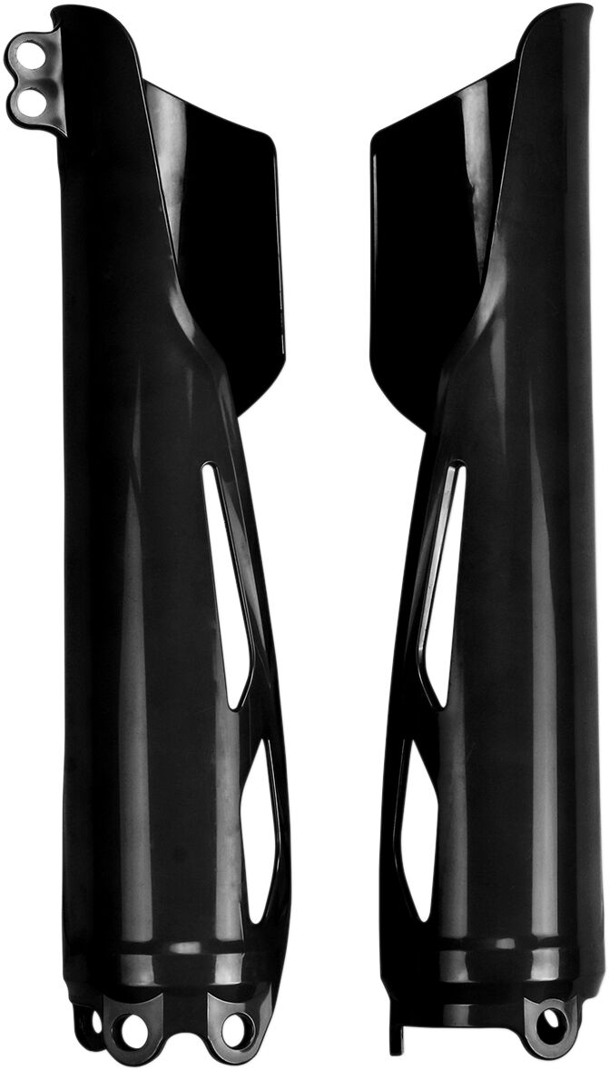 FORK COVERS CRF R/RX 19- BLK