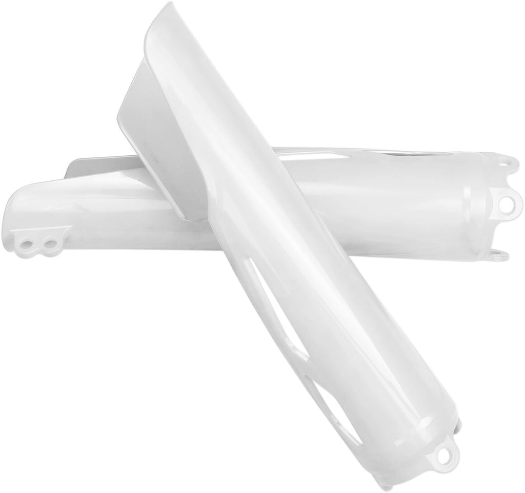 FORK COVERS CRF R/RX 19- WHT