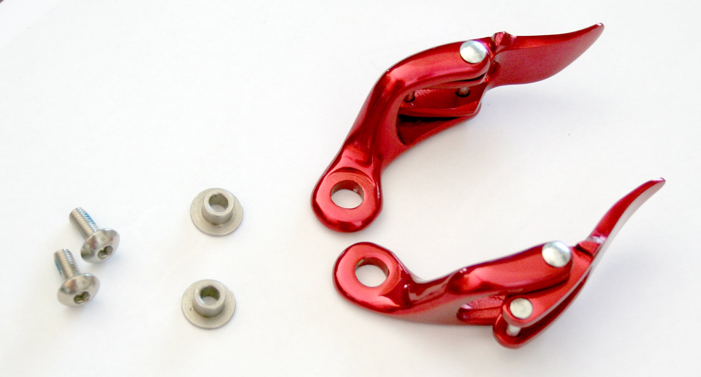 KIT FECHOS BRACE ALUMINIO RACING VERMELHOS - 4300030132 -
