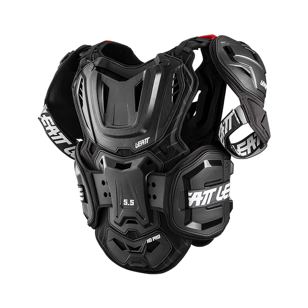 PEITORAL LEATT 5.5 PRO HD PRETO XXL - 5014101103 -