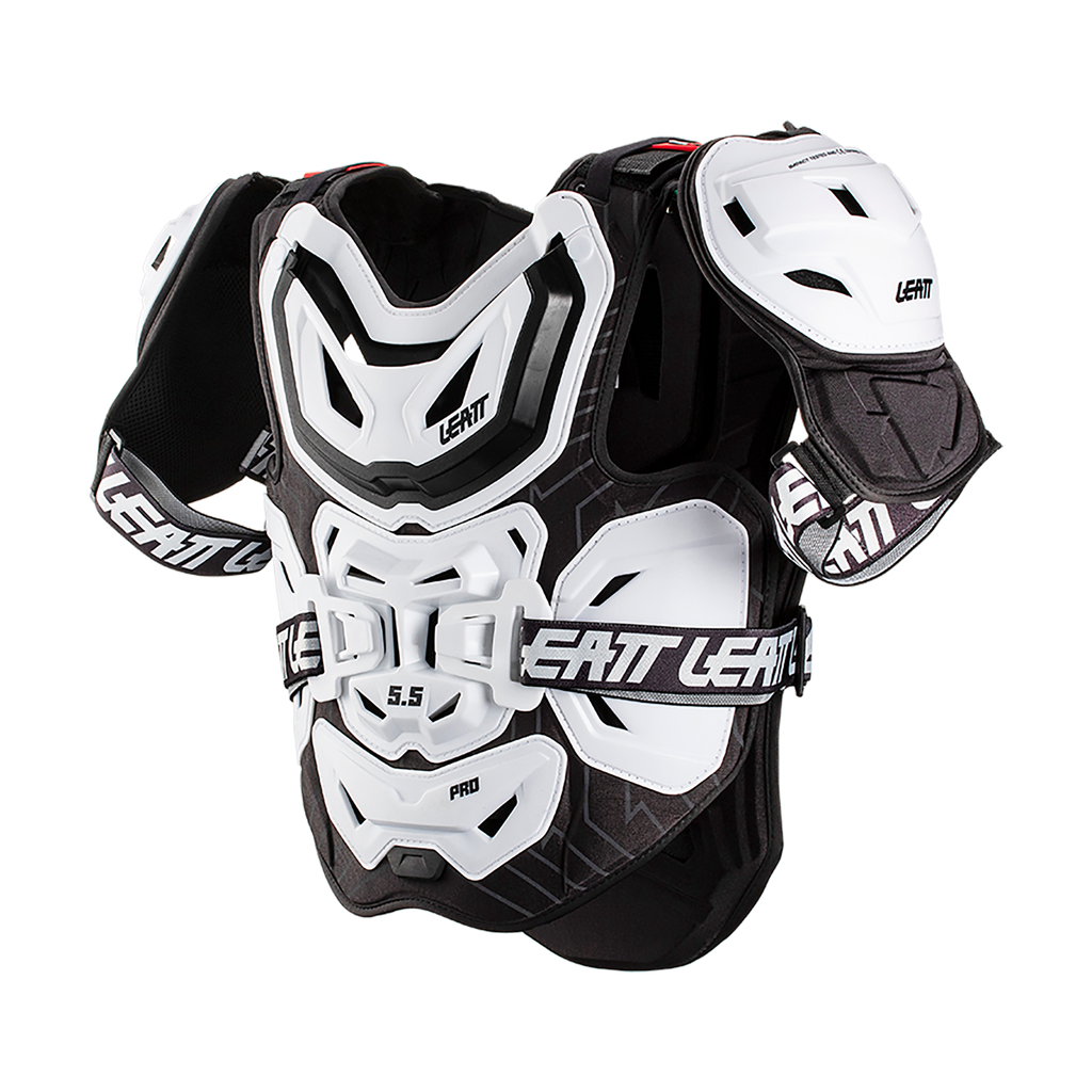 PEITORAL LEATT 5.5 PRO BRANCO - 5014101112 -