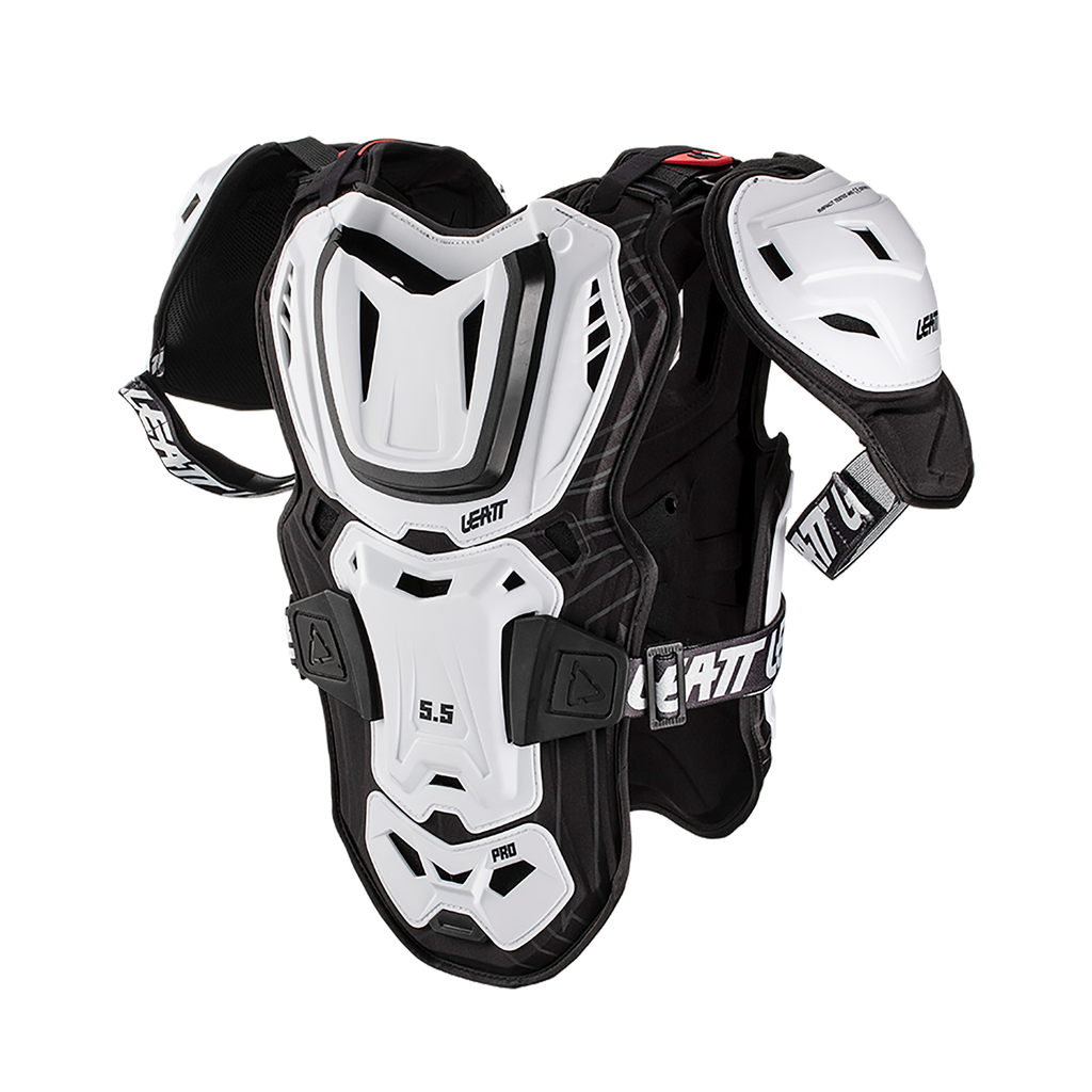 PEITORAL LEATT 5.5 PRO BRANCO - 5014101112 -