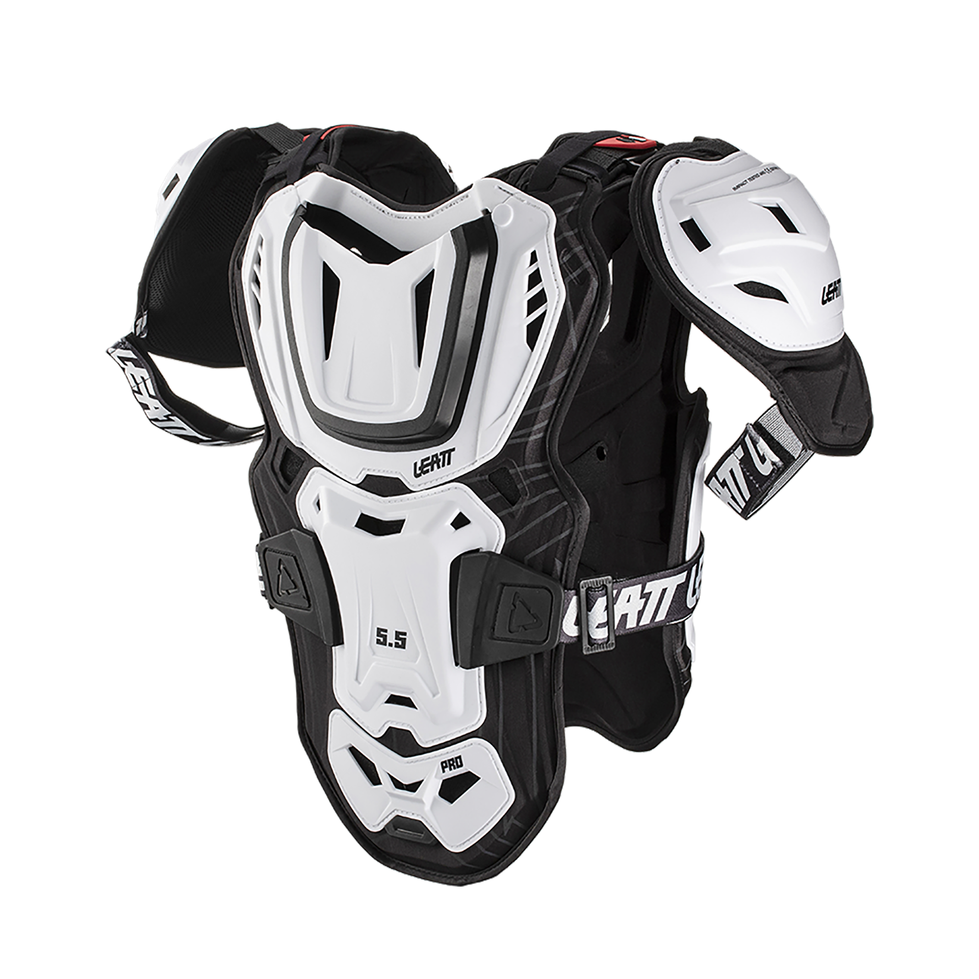 PEITORAL LEATT 5.5 PRO BRANCO - 5014101112 -