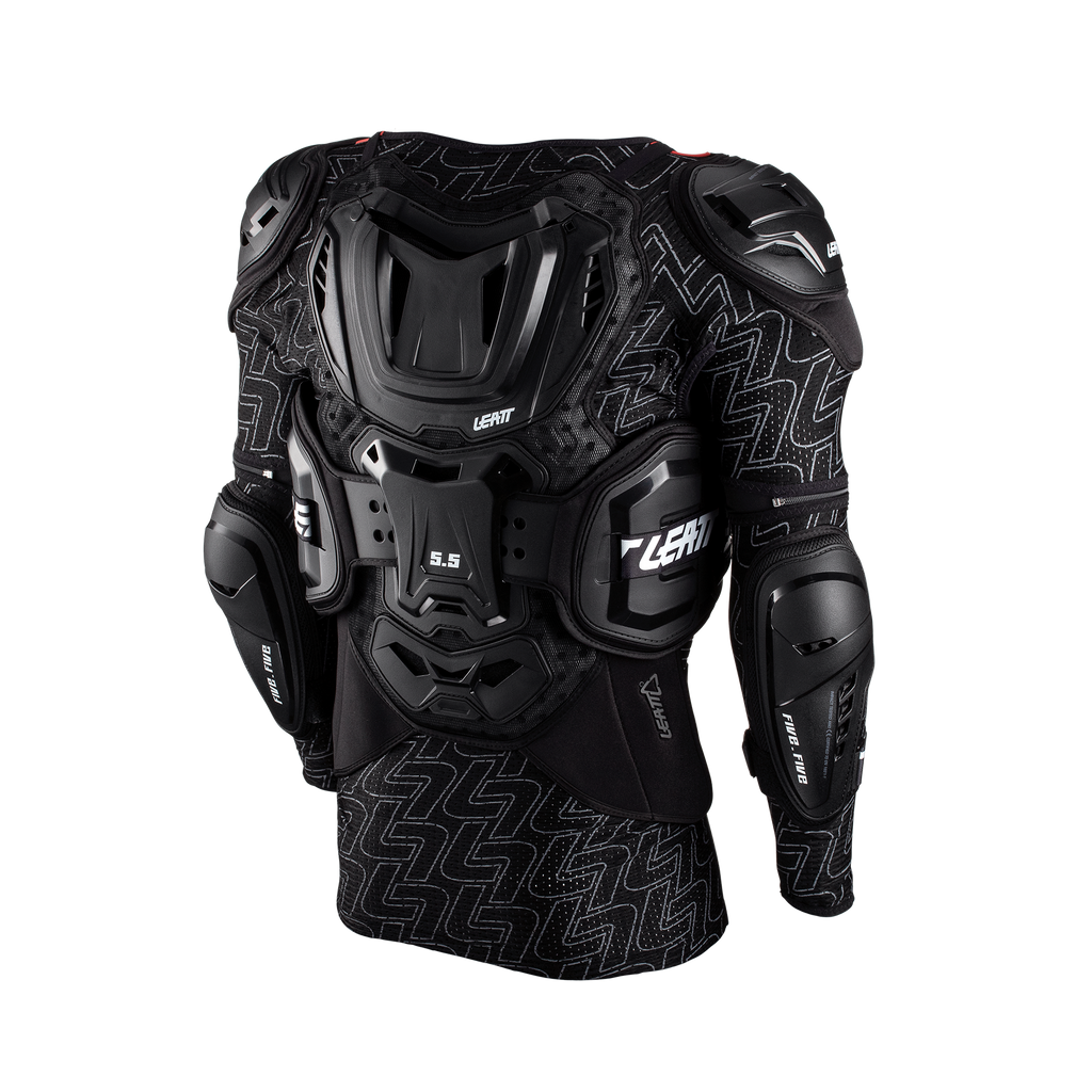 PEITORAL LEATT 5.5 INTEGRAL PRETO - S/M - 5015400100 -