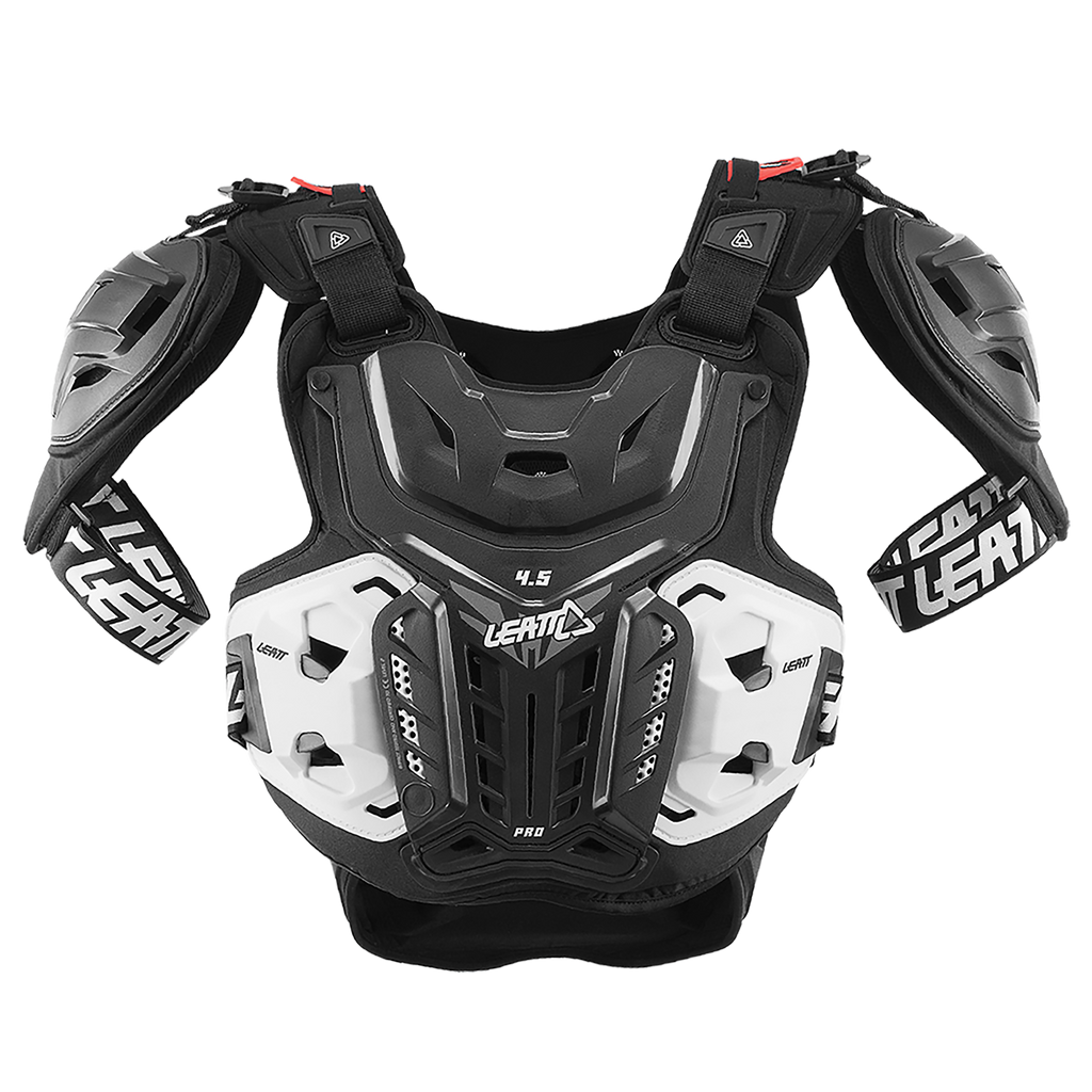 PEITORAL LEATT 4.5 PRO PRETO - 5017120100 -
