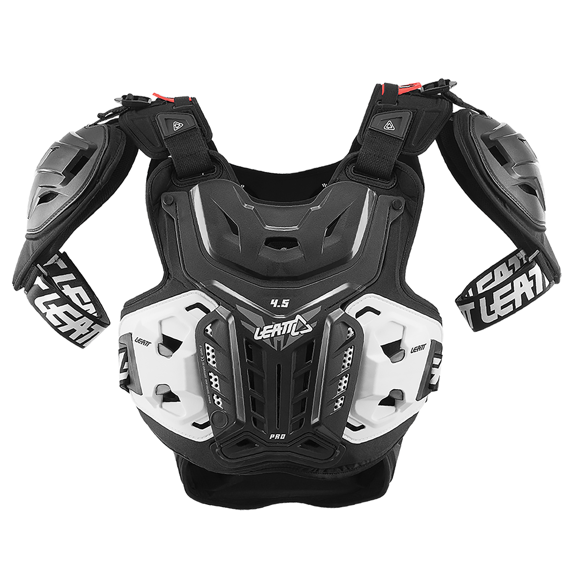 PEITORAL LEATT 4.5 PRO PRETO - 5017120100 -