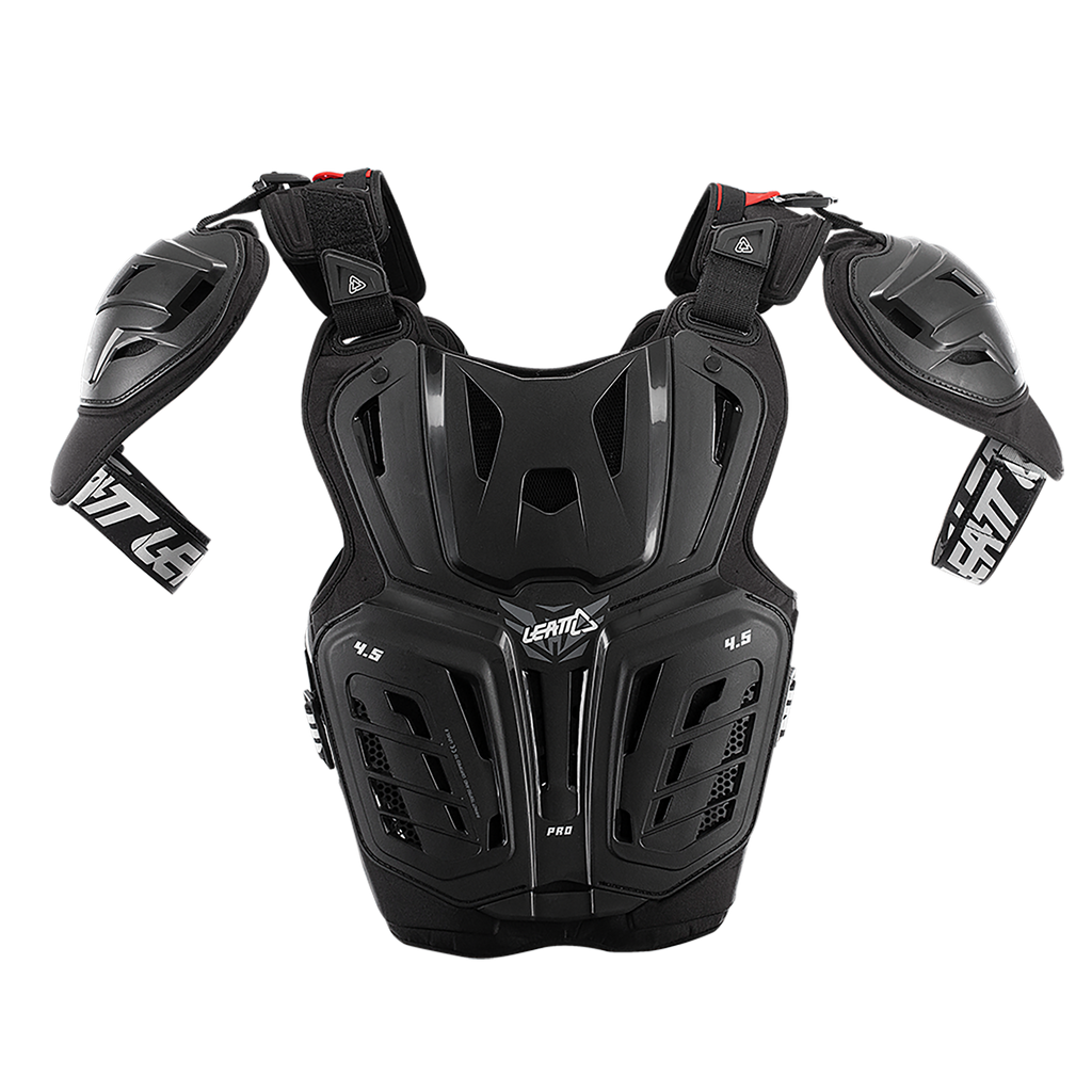 PEITORAL LEATT 4.5 PRO PRETO - 5017120100 -