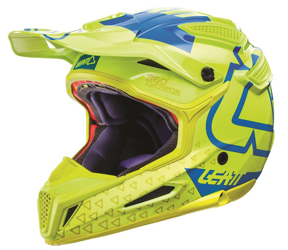 CAPACETE LEATT GPX 5.5 V15 LIMA/AZUL - M - 1017110082 -