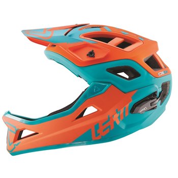 CAPACETE LEATT DBX 3.0 ENDURO V1 LARANJA/AZUL - L - 1017110342 -