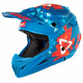 CAPACETE LEATT GPX 4.5 V22 AZUL/VERMELHO - L - 1018200143 -