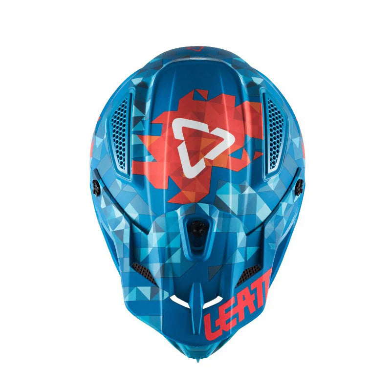 CAPACETE LEATT GPX 4.5 V22 AZUL/VERMELHO - L - 1018200143 -