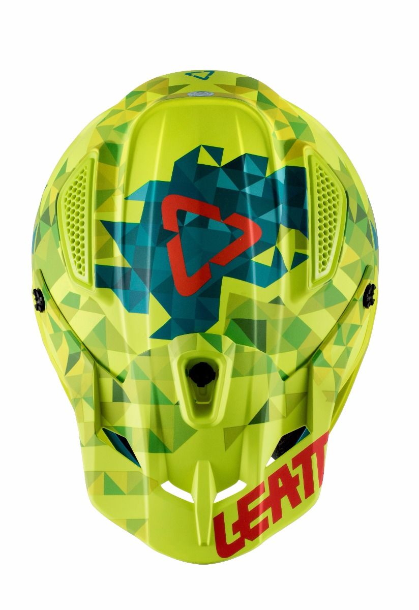 CAPACETE LEATT GPX 4.5 V22 LIMA/AZUL  - XL - 1018200124 -