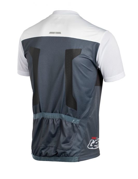 CAMISOLA LEATT DBX 1.0 1/2 ZIP BRANCA - S - 5018550341 -