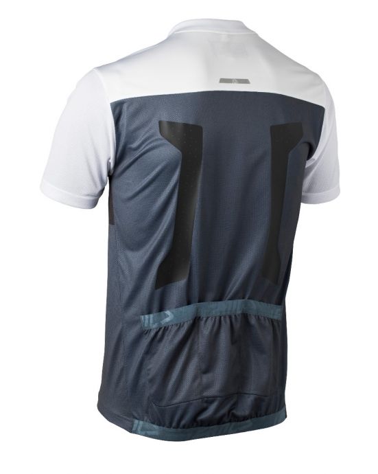 CAMISOLA LEATT DBX 1.0 1/2 ZIP BRANCA - S - 5018550341 -