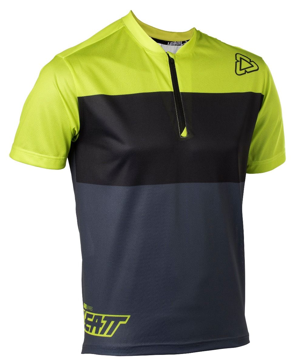 CAMISOLA LEATT DBX 1.0 1/2 ZIP LIMA - XL - 5018550354 -