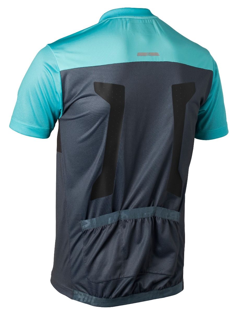 CAMISOLA LEATT DBX 1.0 1/2 ZIP AZUL - S - 5018550361 -