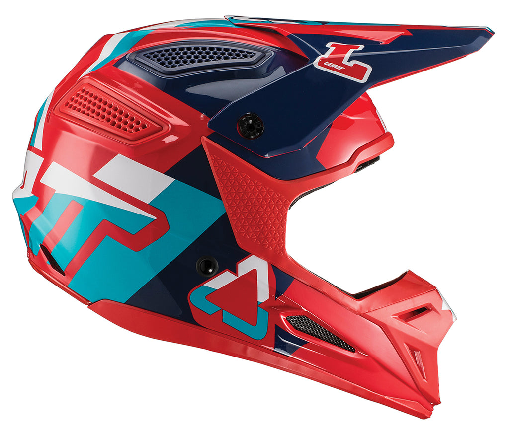 CAPACETE LEATT GPX 5.5 JUNIOR V19 VRM/AZL - M - 1019100390 -