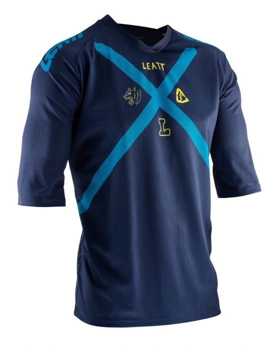 CAMISOLA LEATT DBX 3.0 AZUL - M - 5019012472 -