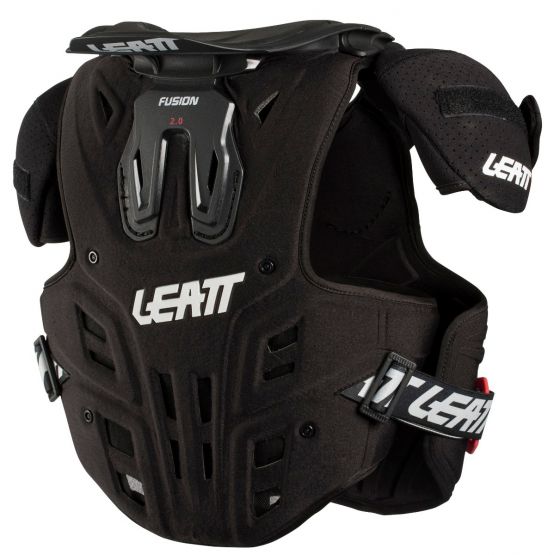 PEITORAL LEATT FUSION 2.0 JUNIOR VEST PRETO-S/M-1018010001