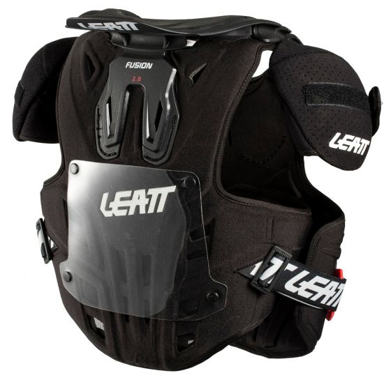 PEITORAL LEATT FUSION 2.0 JUNIOR VEST PRETO-S/M-1018010001