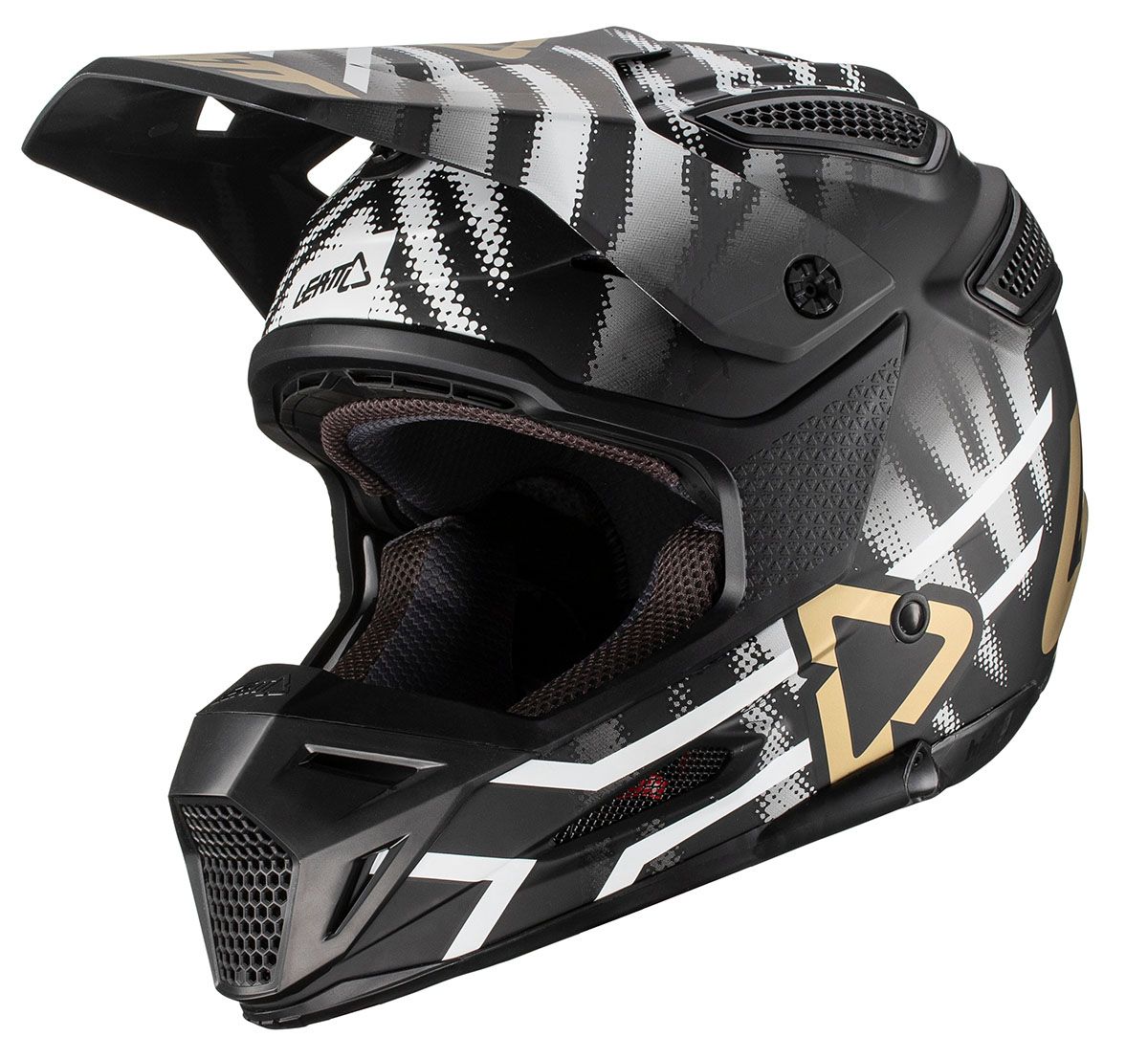 CAPACETE LEATT GPX 5.5 V20.2 ZEBRA - M - 1020001042 -