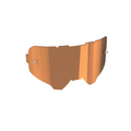 LENTES LEATT VELOCITY IRIZ BRONZE 68% ANTI-FOG - 8019100071