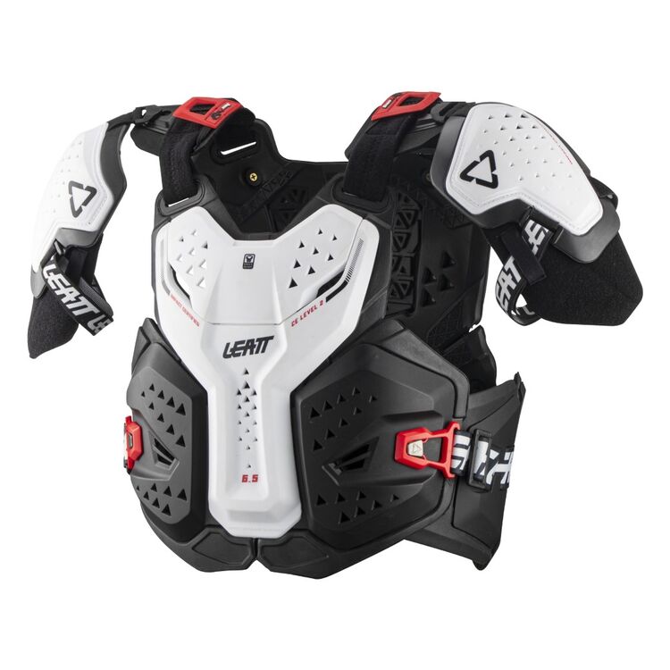 PEITORAL LEATT 6.5 PRO BRANCO - L/XL - 5021400221