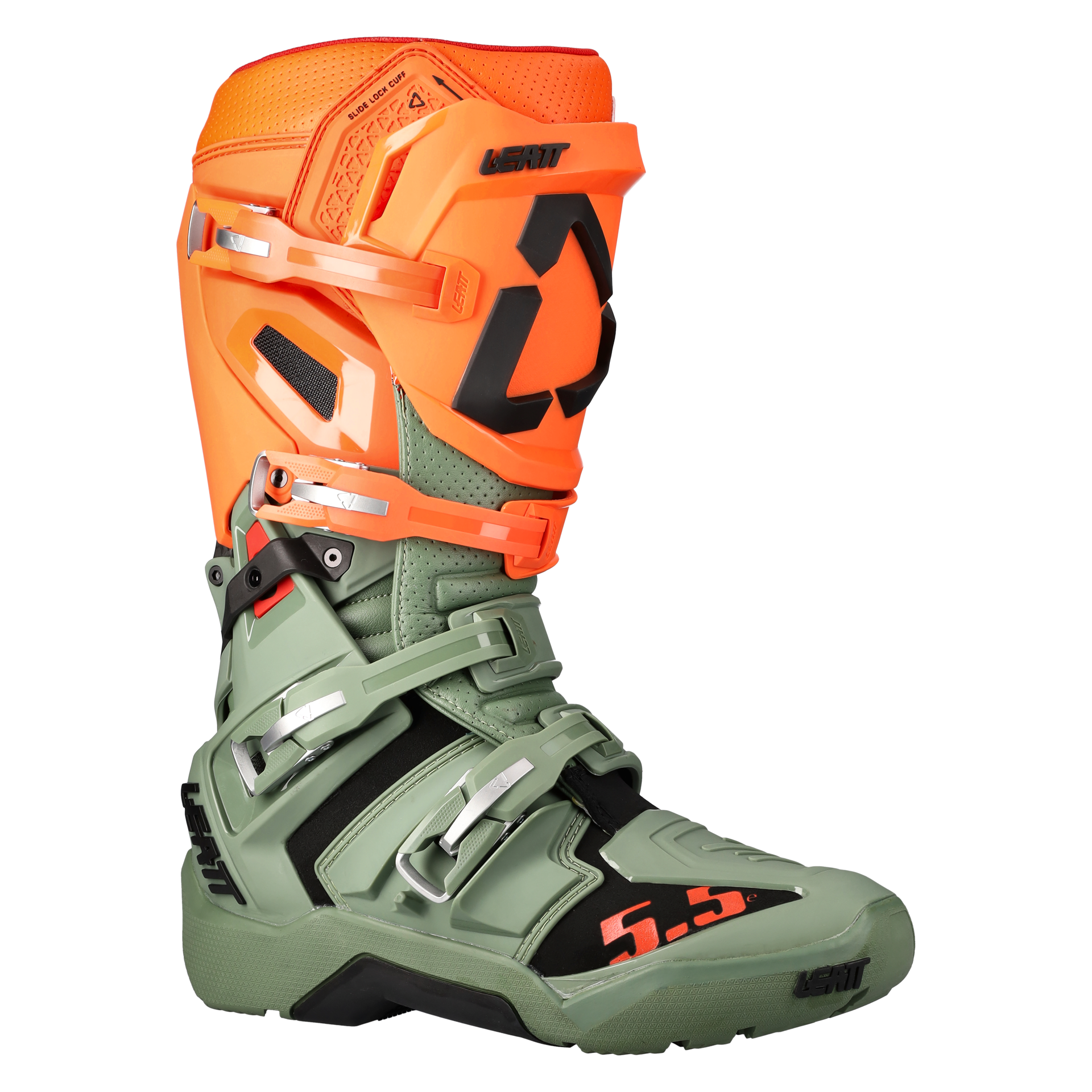 BOTAS LEATT 5.5 FLEXLOCK ENDURO CACTUS - 44.5 (10) - 3022060123 -