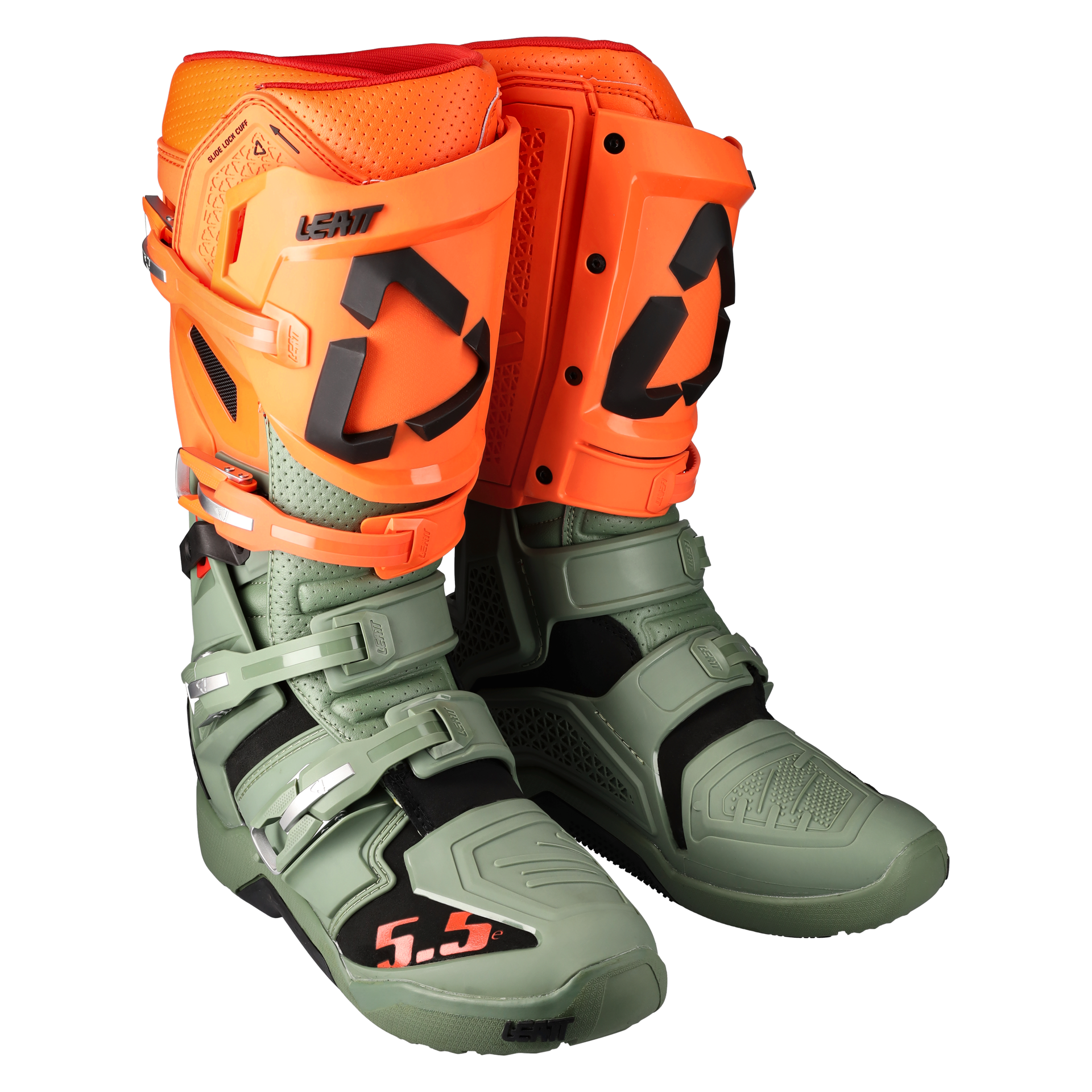 BOTAS LEATT 5.5 FLEXLOCK ENDURO CACTUS - 42 (8) - 3022060121 -