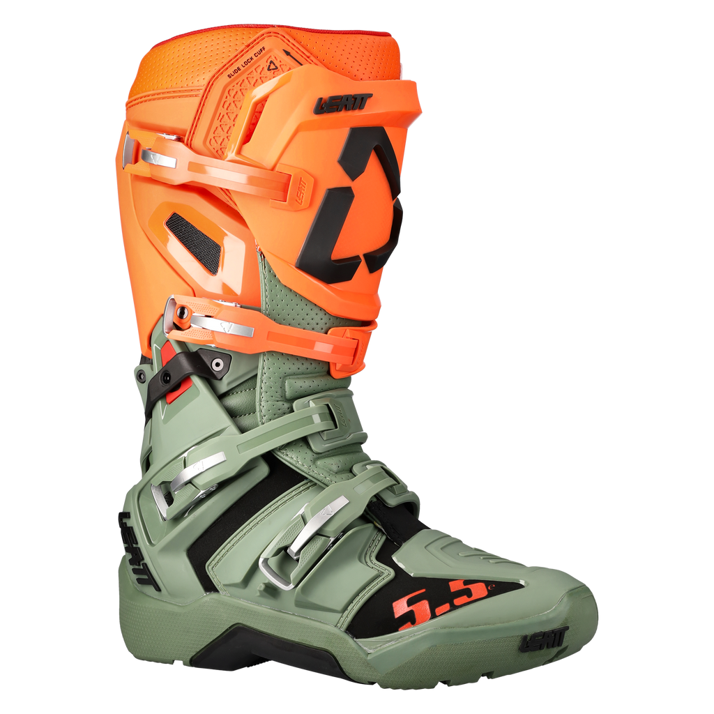 BOTAS LEATT 5.5 FLEXLOCK ENDURO CACTUS - 45.5 (11) - 3022060124 -