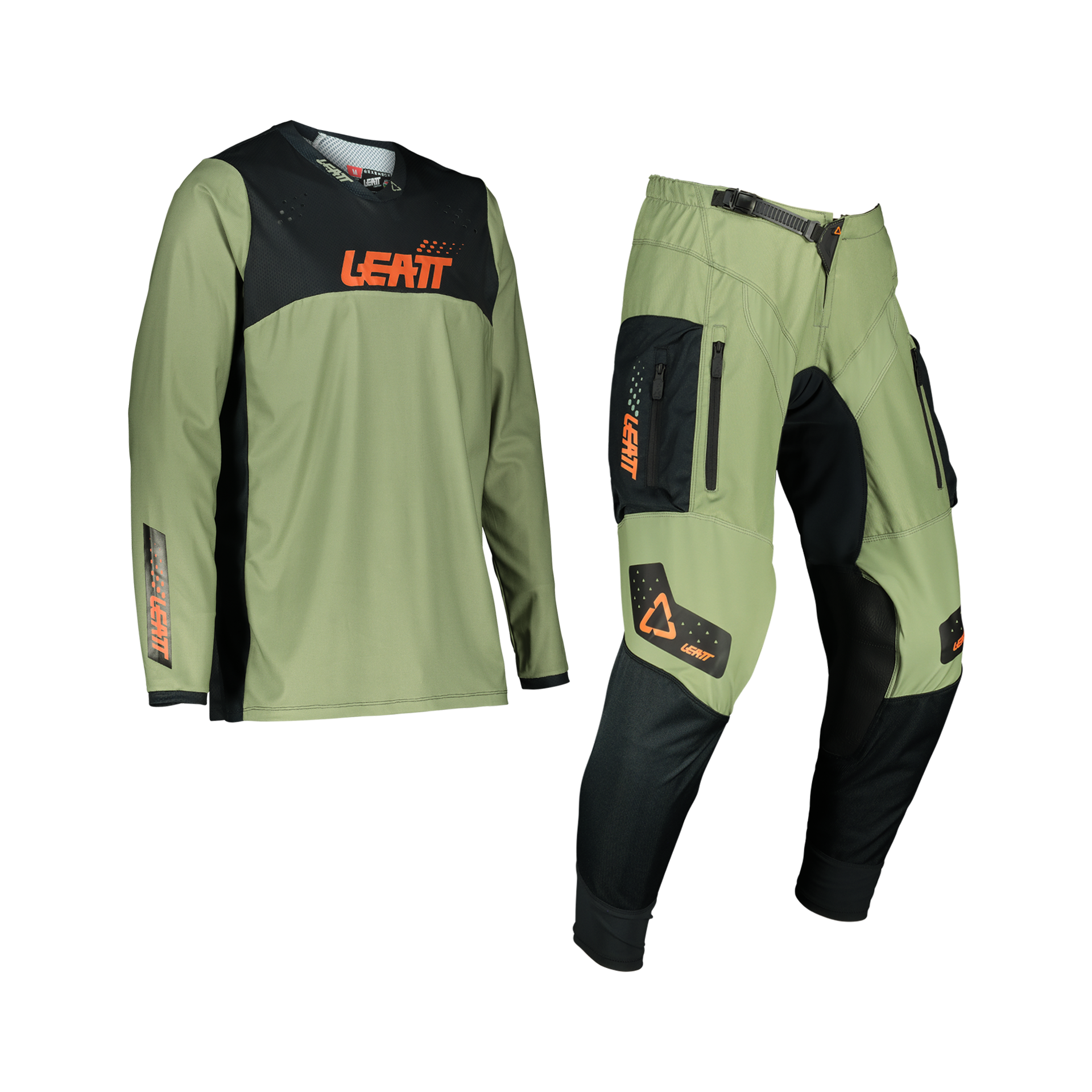 CAMISOLA LEATT 4.5 ENDURO CACTUS - M - 5022030221