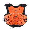 PEITORAL LEATT 2.5 JUNIOR LARANJA/PRETO - L/XL - 5017120141 -