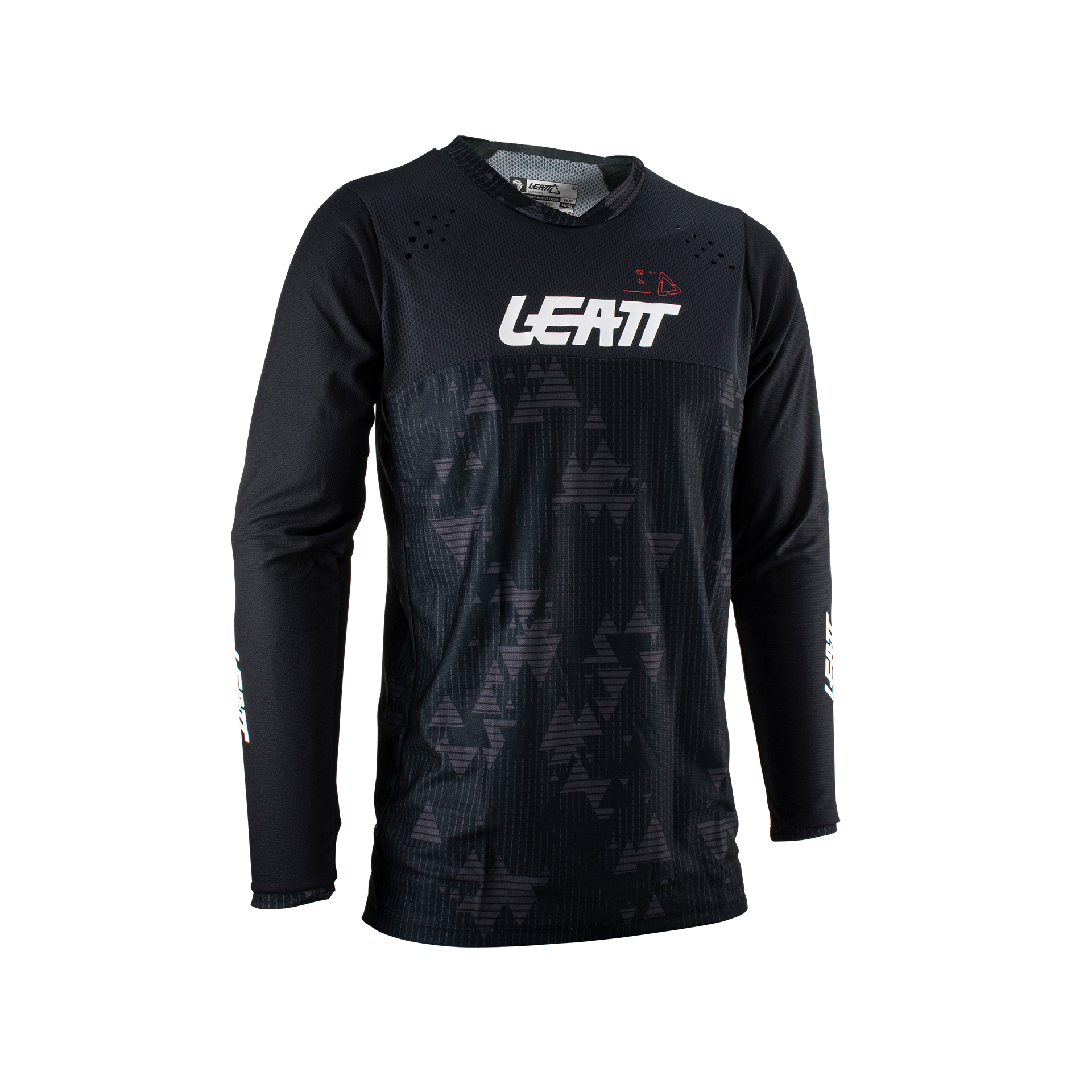 CAMISOLA LEATT 4.5 ENDURO PRETO - M - 5023031601 -