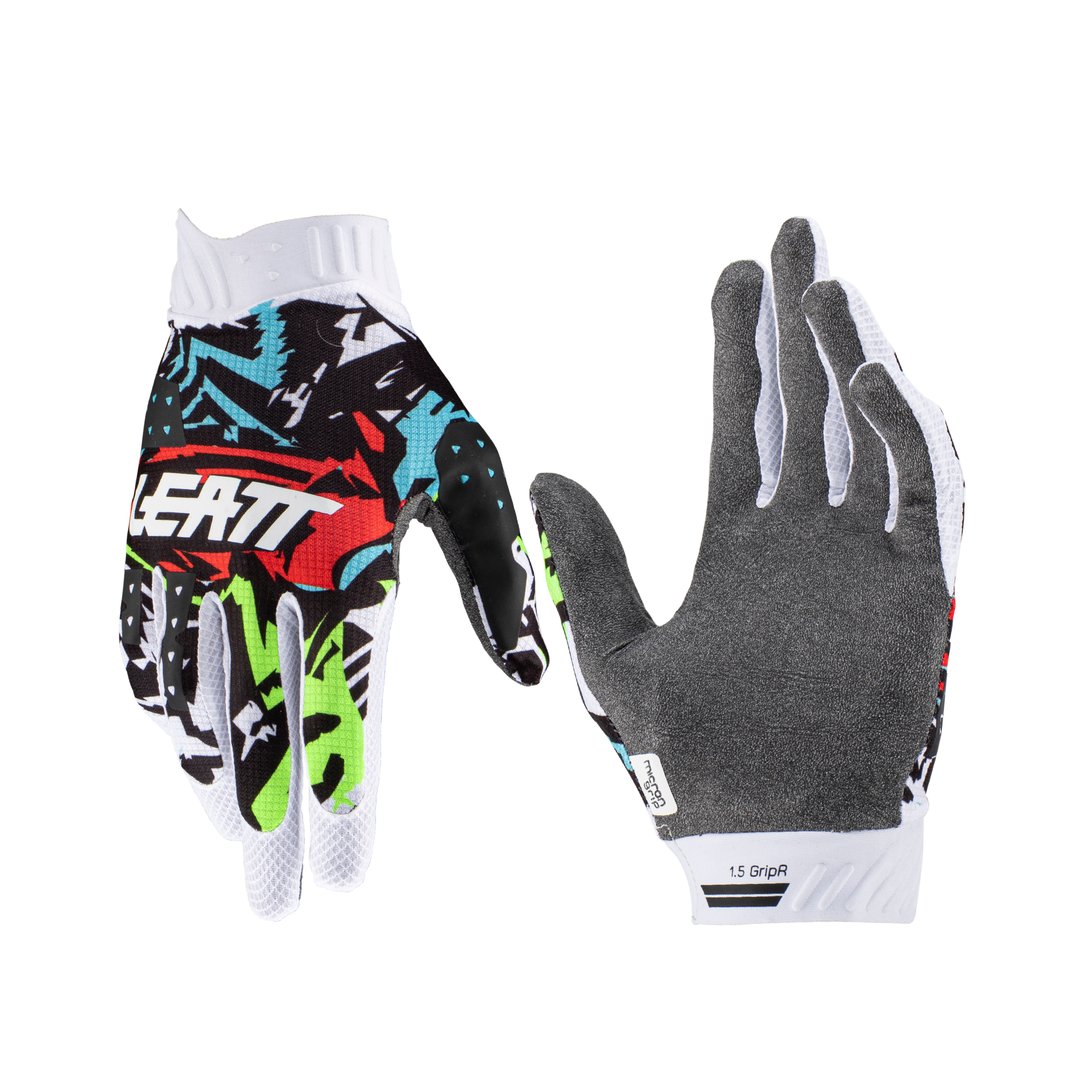 LUVAS LEATT 1.5 GRIPR ZEBRA - XL - 6023041203 -