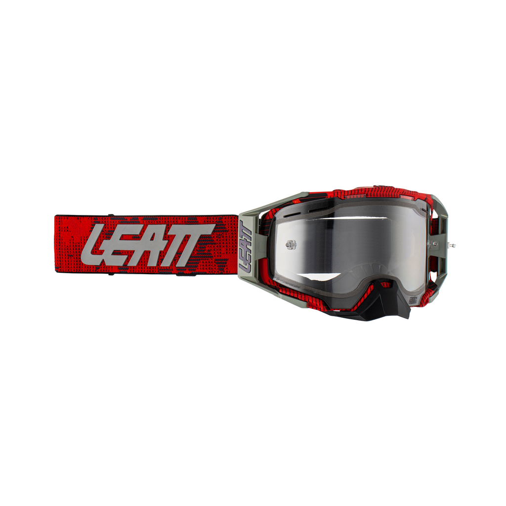 OCULOS LEATT VELOCITY 6.5 ENDURO JW22 VERMELHO/TRANSPARENTE 83% - 8023020140